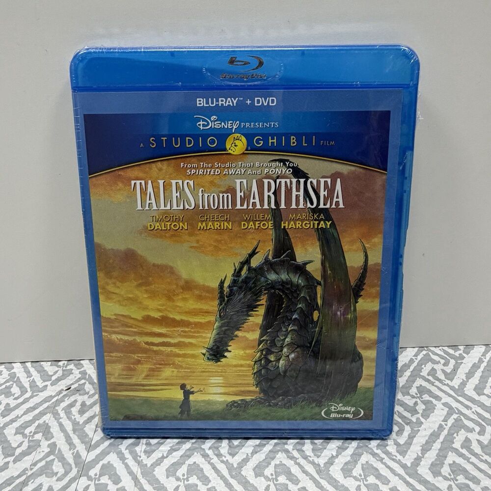 Tales from Earthsea Blu-ray DVD Disney Studio Ghibli Anime Movie Remastered NEW